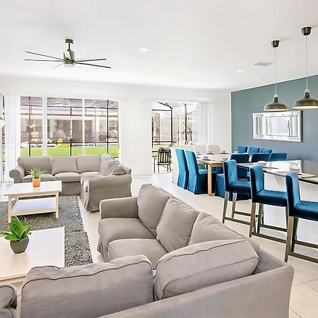 10Br Luxury Home Near Disney W Pool & Games Room كيسيمي المظهر الخارجي الصورة