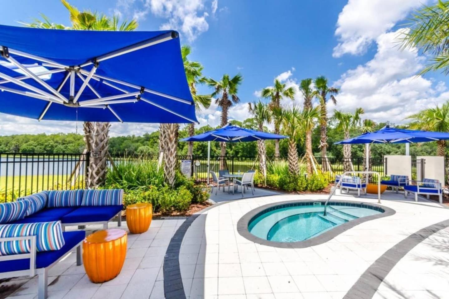 10Br Luxury Home Near Disney W Pool & Games Room كيسيمي المظهر الخارجي الصورة